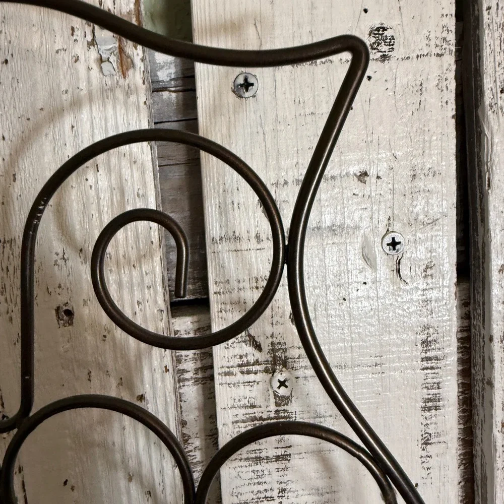 Bronze Owl Metal‎ Scarf Hanger Belt Tie Accessory Organizer Closet Storage Retro